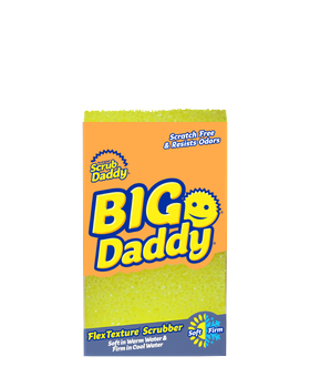 Scrub Daddy 3 Pc set soap dispenser, daddy caddy, scrub daddy
