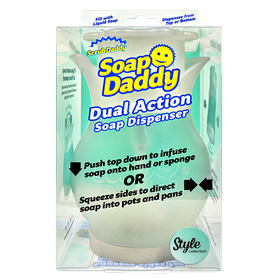  Scrub Daddy PowerPaste Bundle - Clay Based Cleaning & Polishing  Scrub - Non Toxic Cleaning Paste for Grease, Limescale & More - Includes 1  Scrub Mommy Sponge (2 Pieces) : Health & Household