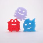 Scrub Daddy Summer Shapes 3 Count Stacked