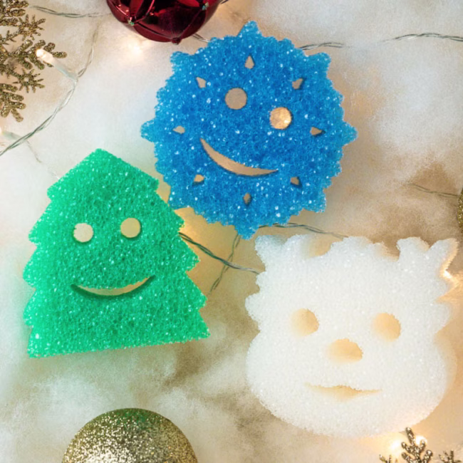 Scrub Daddy Winter Shapes (3ct)