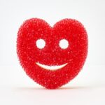 Scrub Mommy Valentine Sponge heart shape