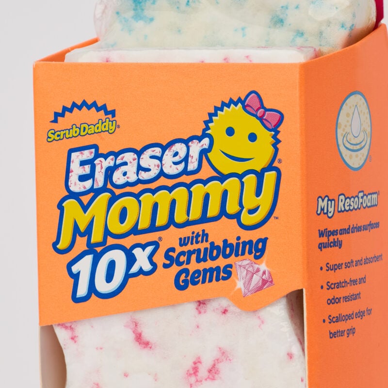 eraser mommy packing close up