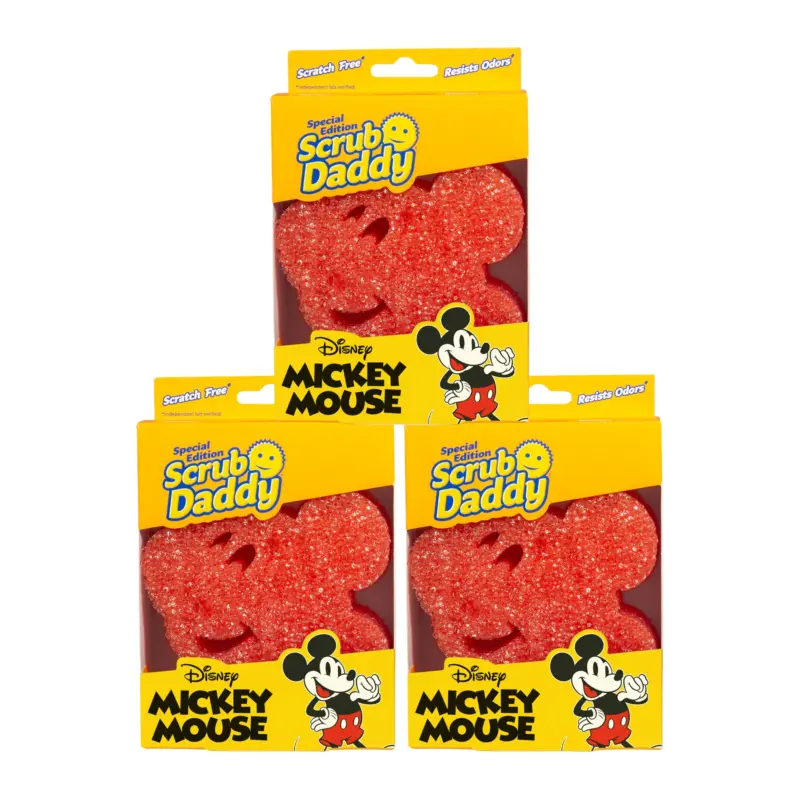 Scrub Daddy 3 count Mickey Sponge