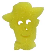 Woody sponge front view