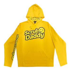 Orange Scrub Daddy Hoodie Front