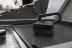 Griddle Scrubber on Grill