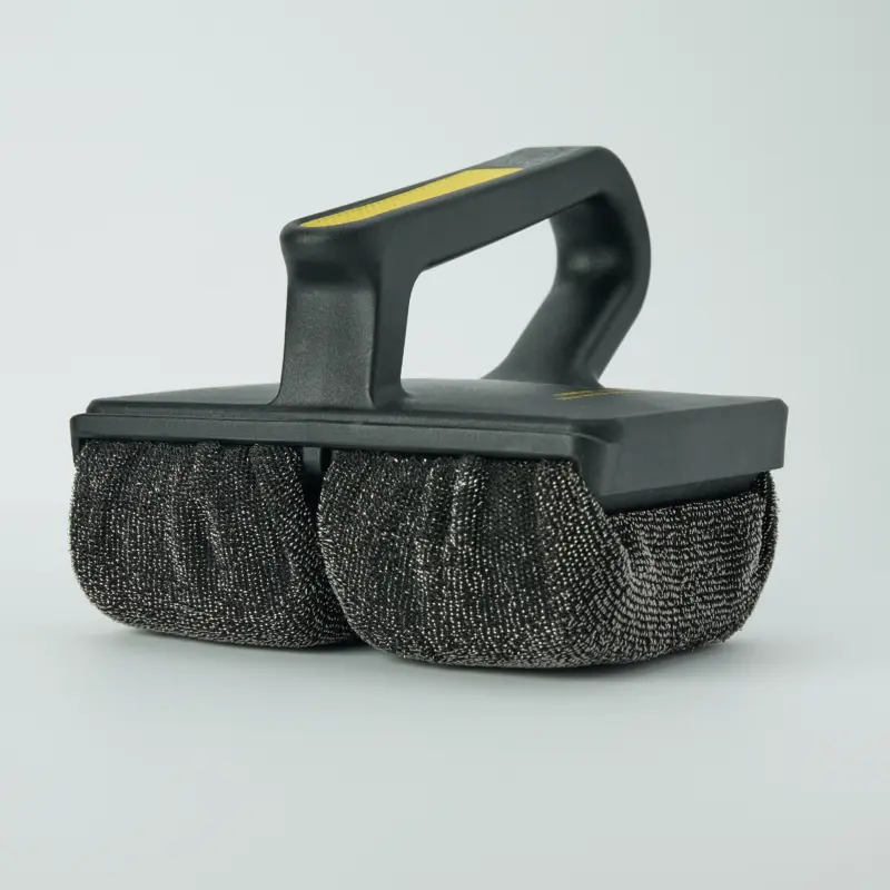 BBQ Daddy Griddle Scrubber out of packaging